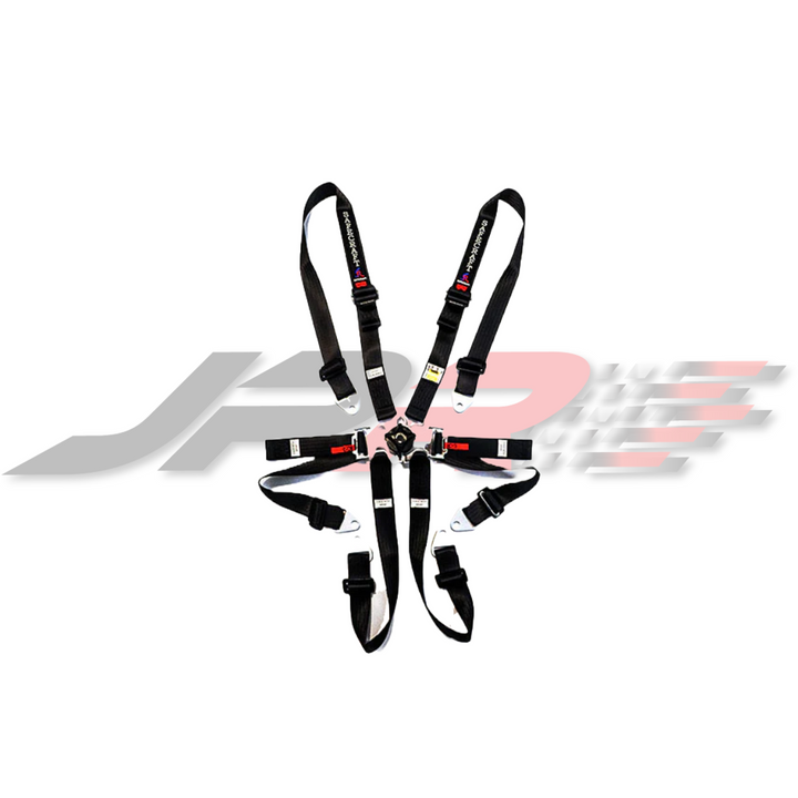 JP Raceraft Restraint Systems FIA 6 Point Racing Harness by Safecraft – JPR