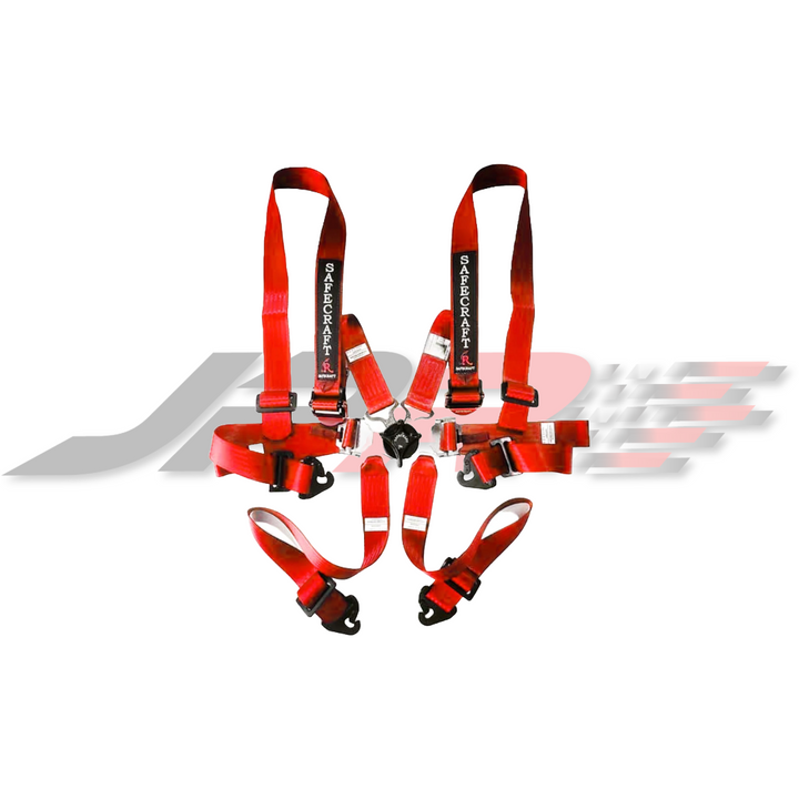 JP Raceraft Restraint Systems FIA 6 Point Racing Harness by Safecraft – JPR